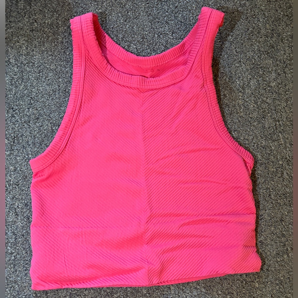 Hot Pink Athletic Top
